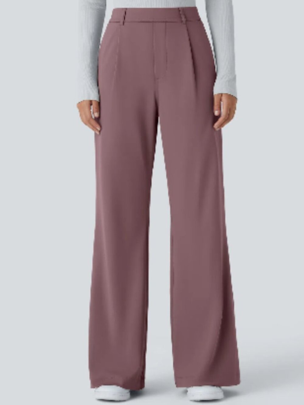 Halara • Flex DayStretch High Waisted Pocket Work Flare Pants, Size Small